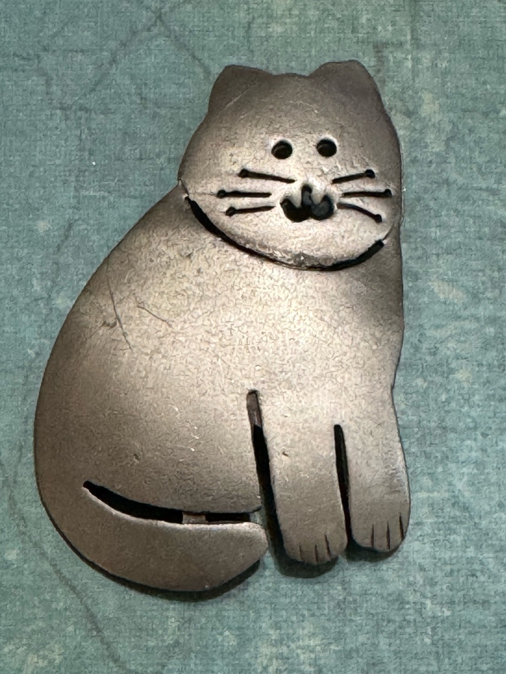 VINTAGE ULTRA CRAFT BIG CAT BROOCH